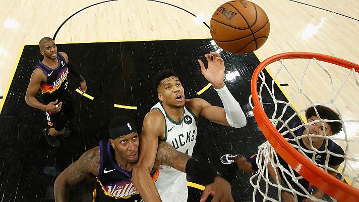 Telediario Matinal - Los Suns toman ventaja ante unos Bucks que recuperan a Antetokounmpo