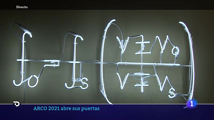Telediario 1 - ARCO se reinventa con una edición muy diferente y restricciones de aforo