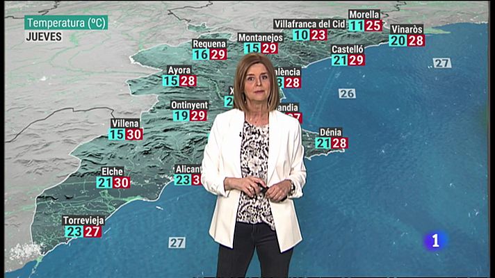 El Tiempo en la Comunitat Valenciana - 07/07/21