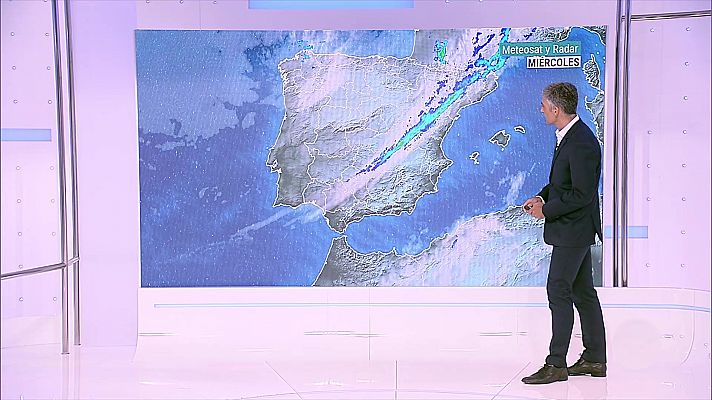 El tiempo - Chubascos y tormentas que pueden ser localmente fuertes en el extremo norte de Cataluña y extremo oriental del sistema Ibérico