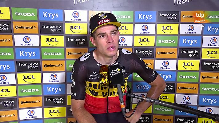 Tour de Francia - Van Aert: "Quizá sea la mejor victoria de mi carrera"