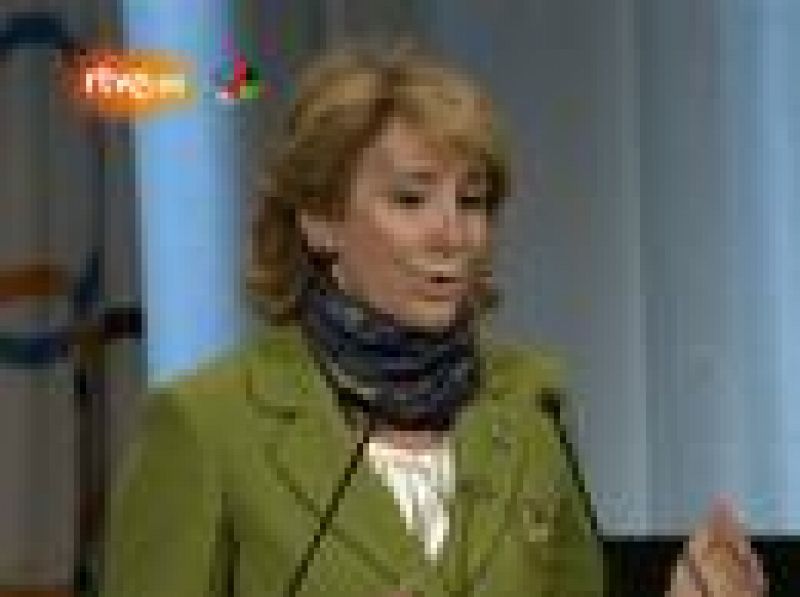 La presidenta de la Comunidad de Madrid, Esperanza Aguirre, ha destacado la unidad de las instituciones y las "excelentes" instalaciones deportivas de la capital española en la presentación de la candidatura de Madrid 2016.