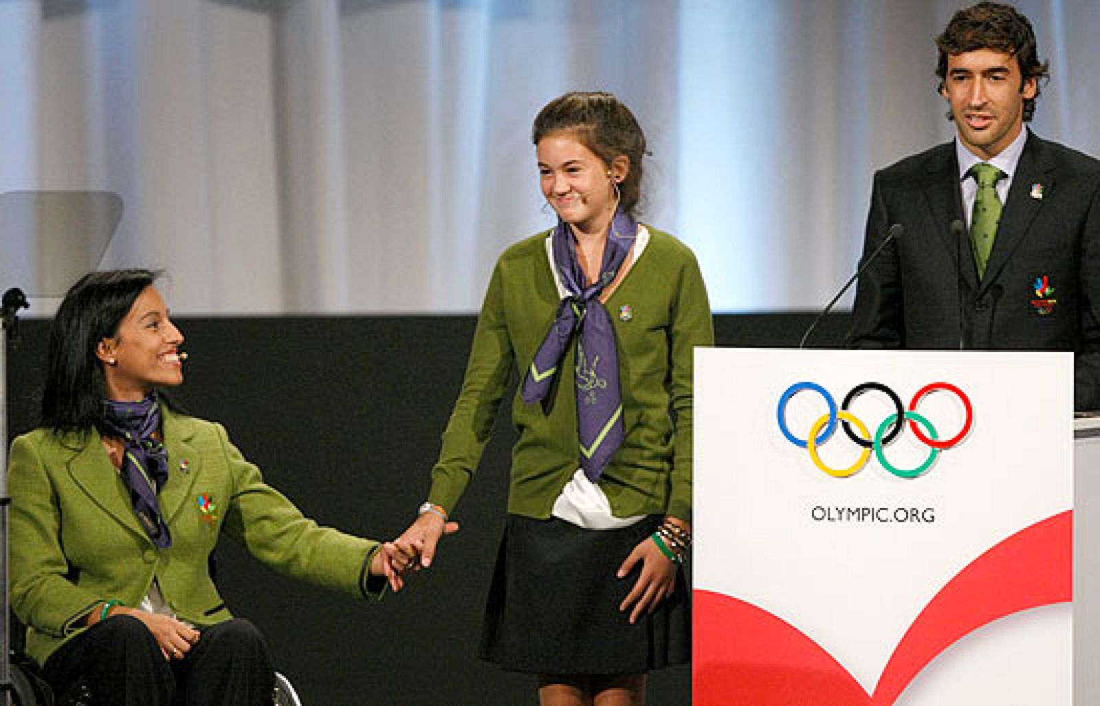 El delantero del Real Madrid ha destacado en la presentación de Madrid 2016 en Copenhague los valores que representa la candidatura, como el juego limpio, la solidaridad o el respeto a las normas.