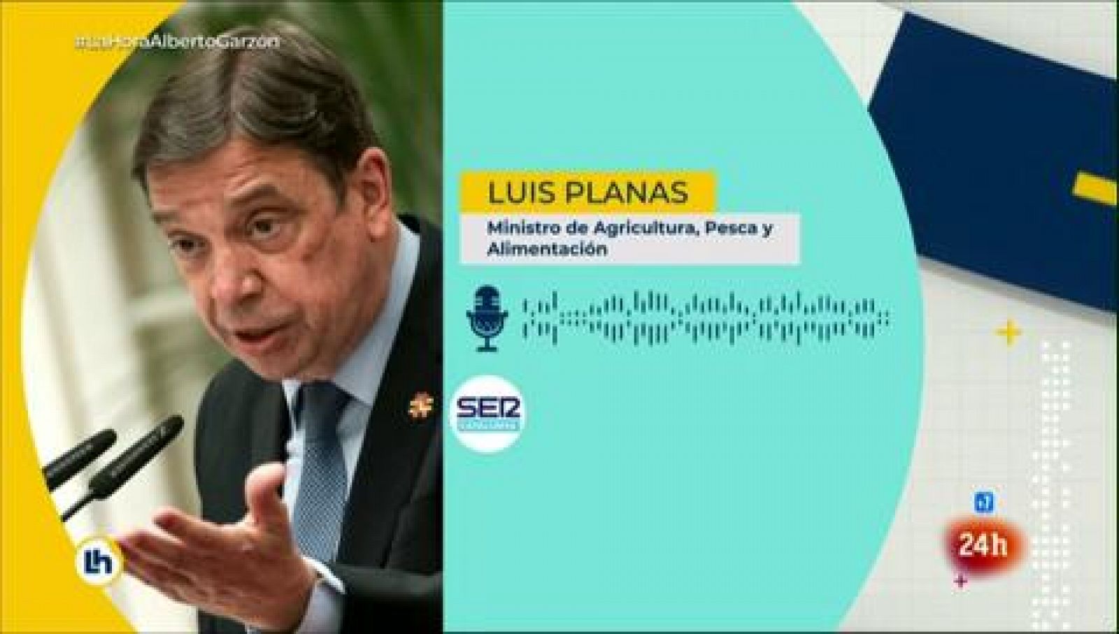 Planas asegura que desconocía la campaña de Garzón para reducir el consumo de carne - Ver ahora