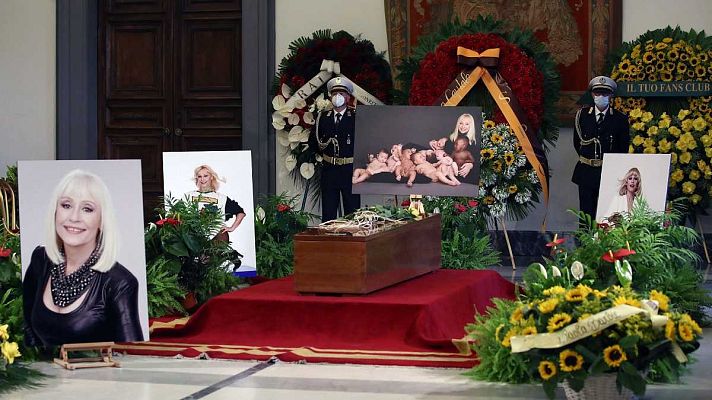 La hora de La 1 - Así ha despedido Italia a Raffaella Carrá