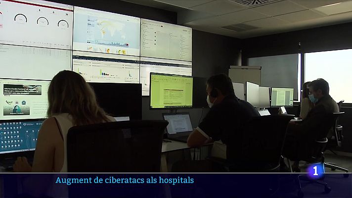 L'Informatiu - Augmenten els ciberatacs als centres sanitaris per segrestar dades mèdiques