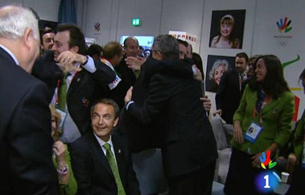  - Alegría contenida en la delegación