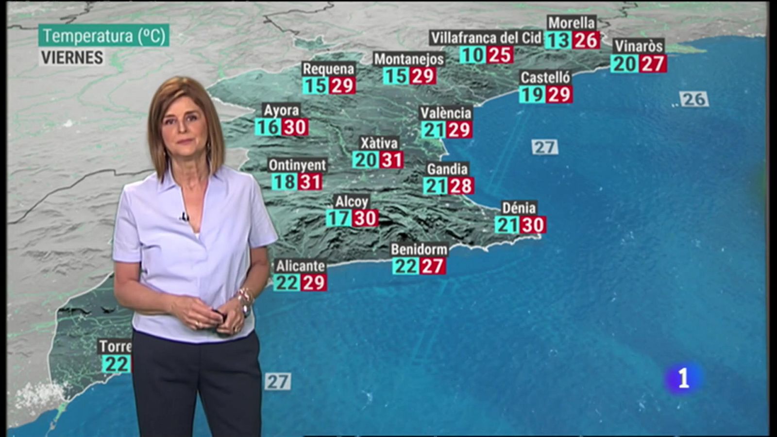 El Tiempo en la Comunitat Valenciana - 08/07/21