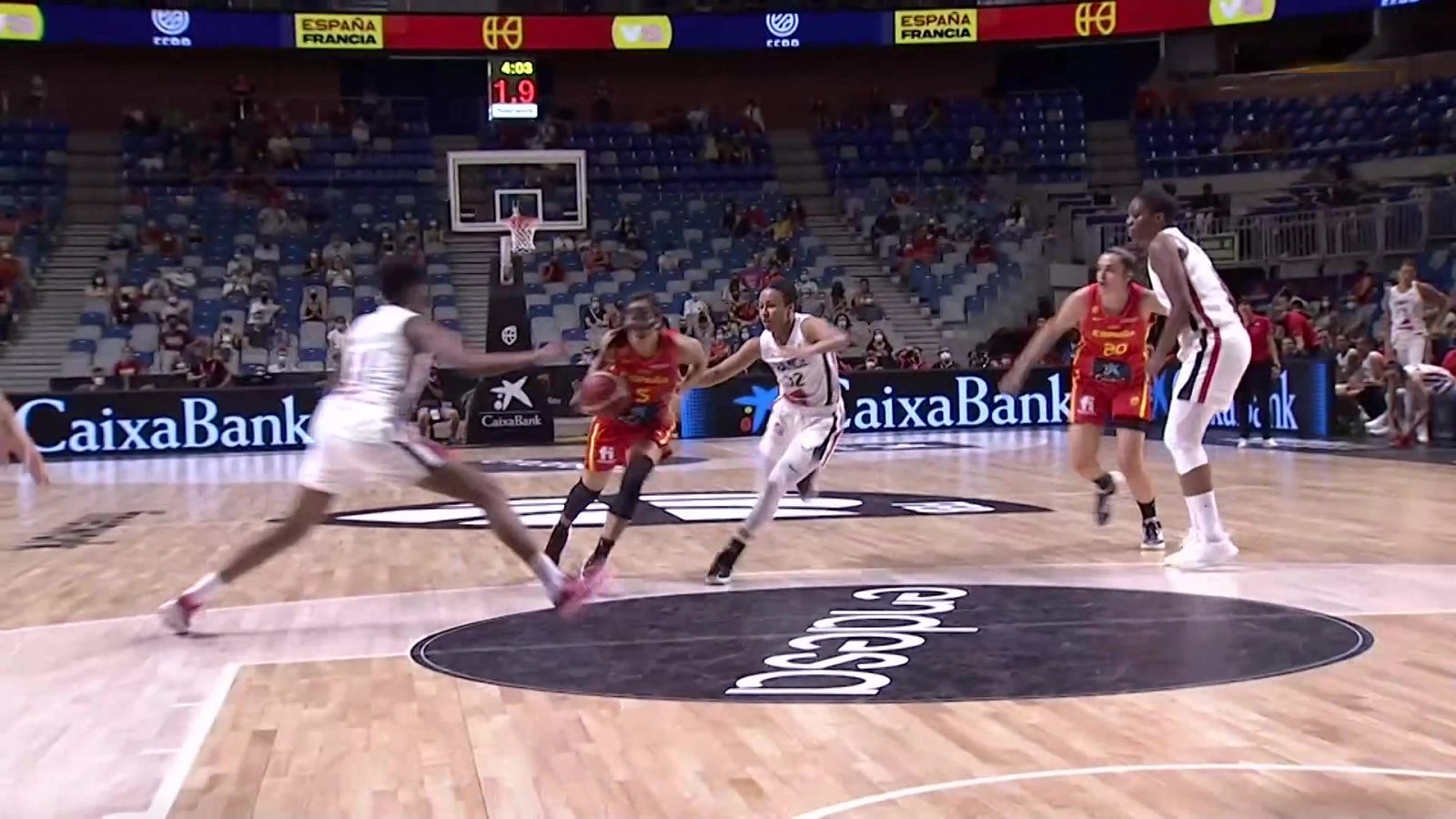 Baloncesto - Encuentro selección femenina preparación JJ.OO.: España - Francia - RTVE Play