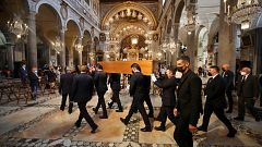 Italia despide a Raffaella Carrà en un emotivo funeral