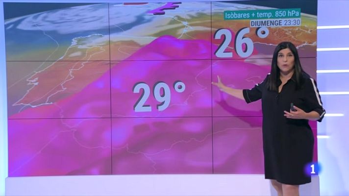 El temps - Cap de setmana de calorada intensa