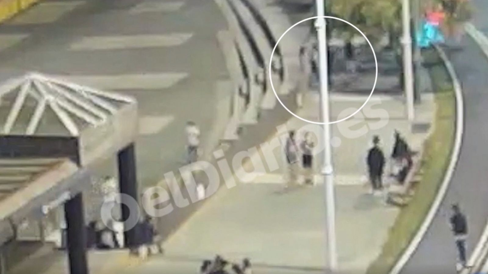 Una cámara de tráfico grabó el asesinato de Samuel