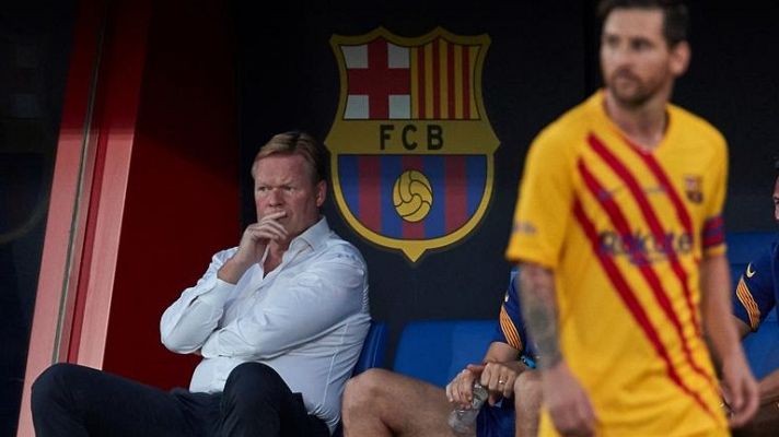 Telediario 1 - Koeman, "preocupado" por la renovación de Messi: "Tiene que seguir"