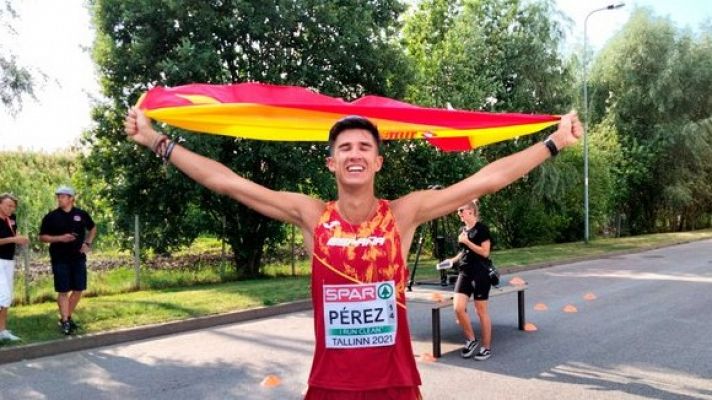 José Manuel Pérez, campeón de Europa Sub-23 de 20km marcha