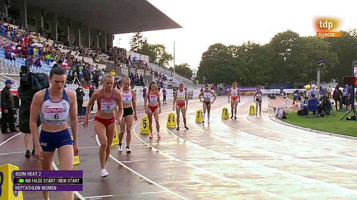 Atletismo - Claudia Conte, subcampeona de Europa Sub-23 en heptatlón