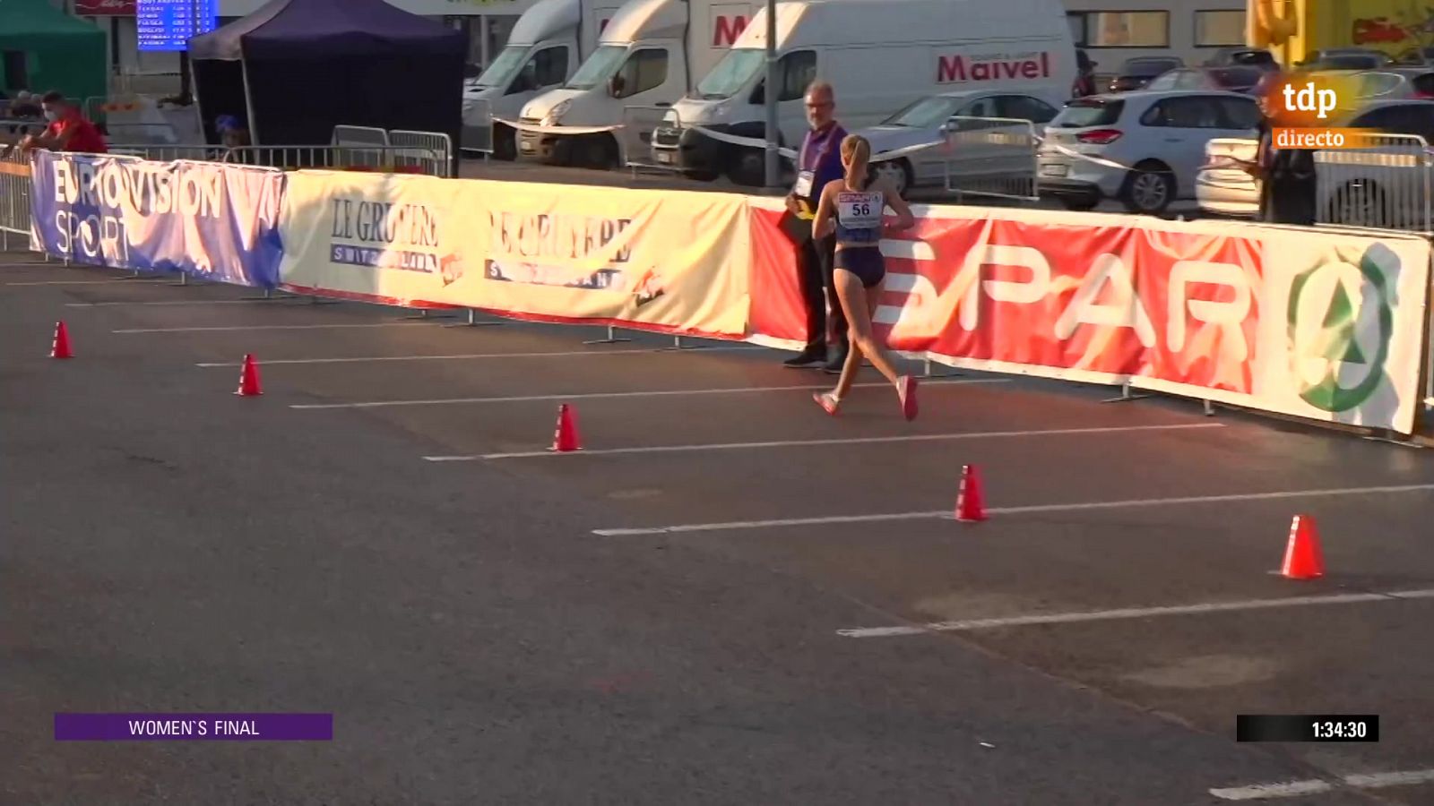 Antía Chamosa logra el bronce europeo Sub-23 en los 20km marcha