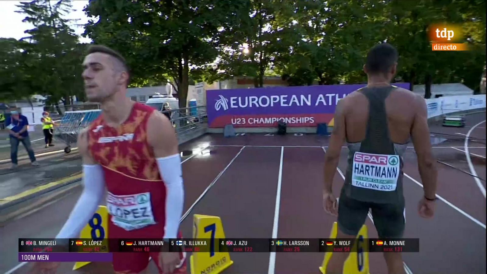 Arnau Monné,bronce europeo Sub-23 en los 100 metros 