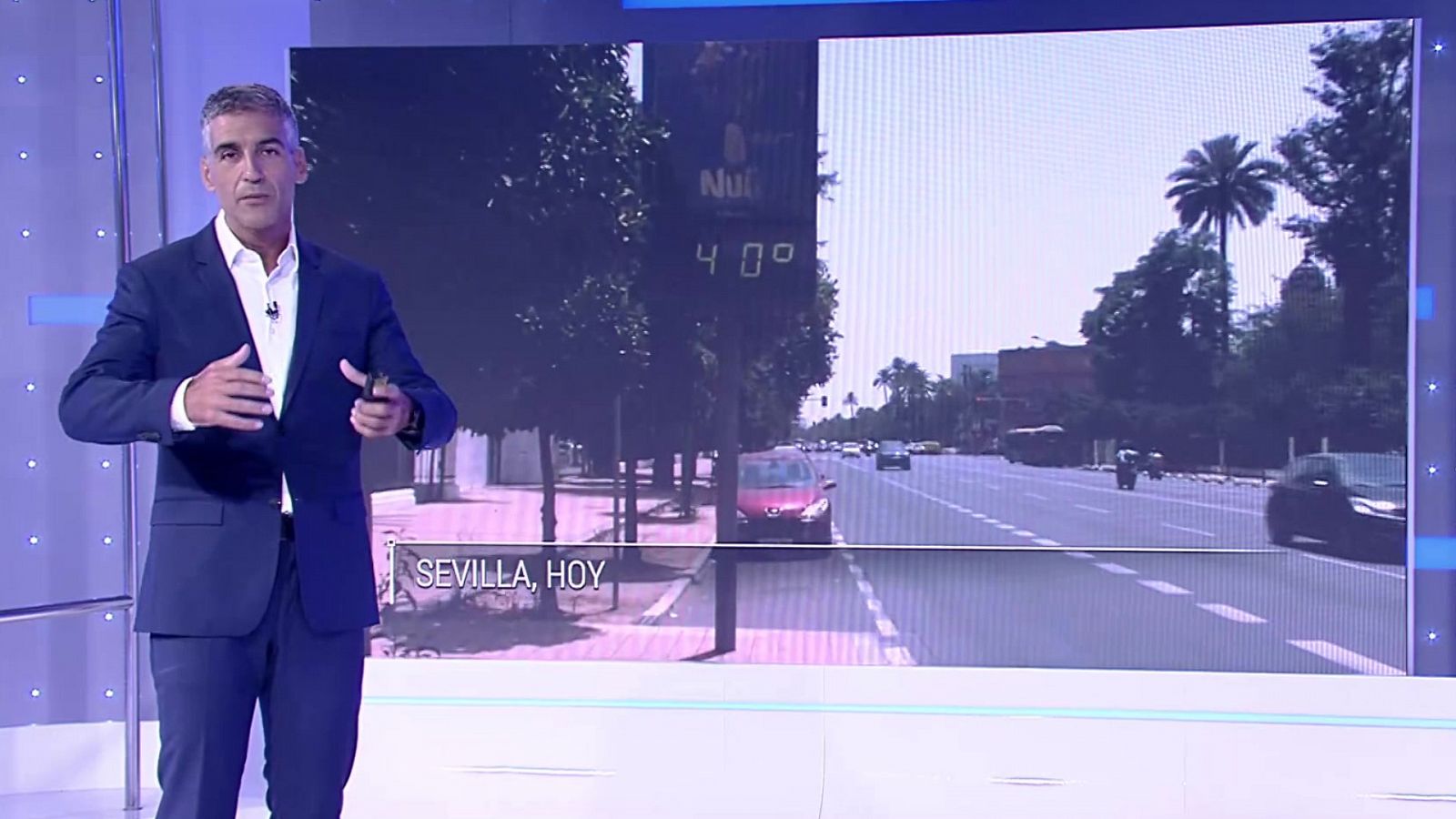 Temperaturas altas en el valle del Guadalquivir - ver ahora