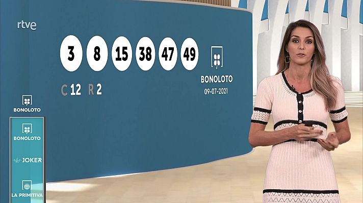 Loterías - Sorteo de la Bonoloto y Euromillones del 09/07/2021
