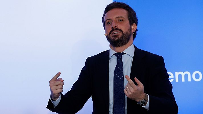 Telediario Fin de Semana - PP, Vox y Cs sobre los cambios en el Gobierno: el principal problema "se llama Pedro Sánchez"