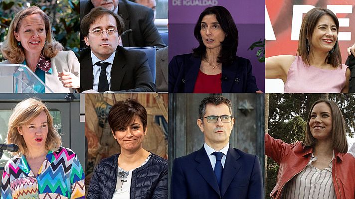 Telediario Fin de Semana - Nuevos ministros: Félix Bolaños, Pilar Llop, Isabel Rodríguez, Raquel Sánchez, Diana Morant, Pilar Alegría y José Manuel Albares