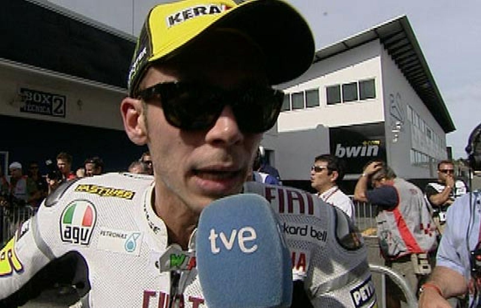 Rossi está satisfecho ya que saldrá el segundo en la carrera de Estoril.