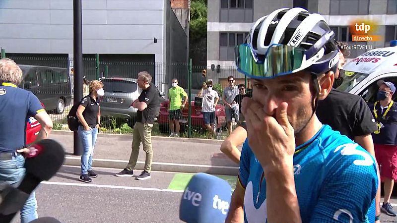 Tour 2021 | Alejandro Valverde: "Kuss es justo ganador. Ha subido mejor que yo"