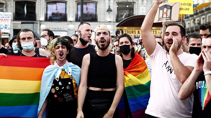 Protestas contra el odio tras el crimen de Samuel