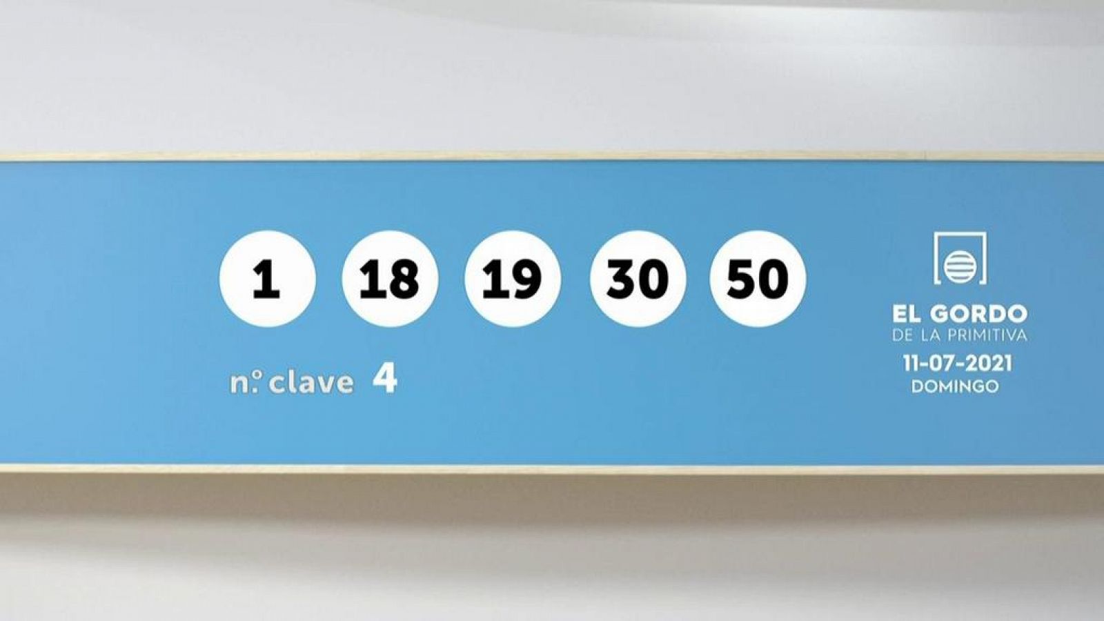 Sorteo de la Lotería Gordo de la Primitiva del 11/07/2021 - Ver ahora