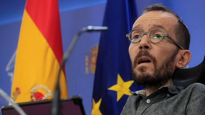 La hora de La 1 - Echenique reconoce que hay un "cambio de ciclo" en el Gobierno pero descarta cambios inmediatos entre los ministros de Podemos