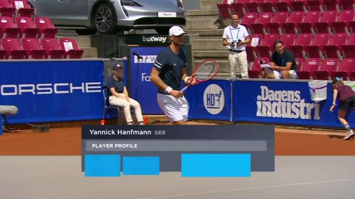ATP 250 Torneo Bastad: Y. Hanfmann - T. Monteiro