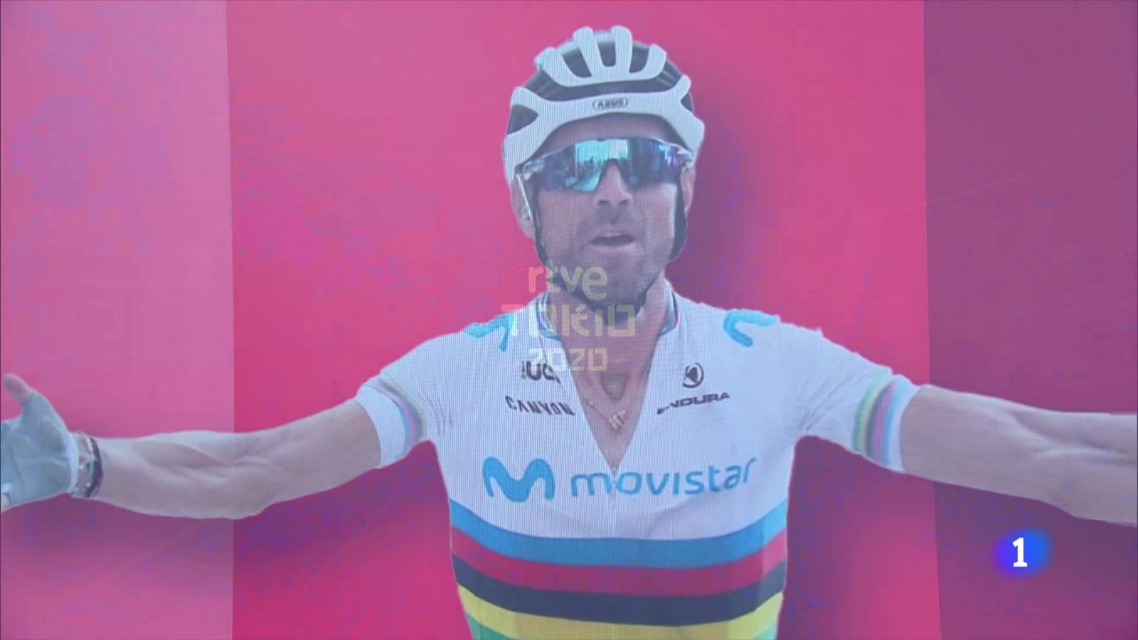 Valverde lidera el quinteto del ciclismo español en Tokio