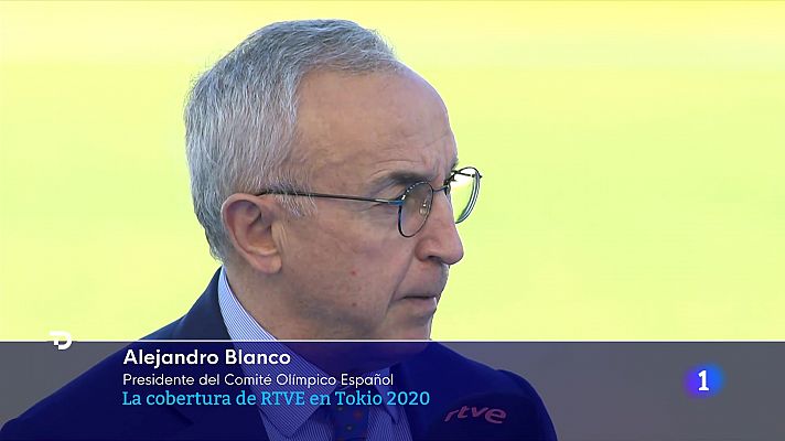 Telediario 2 - Alejandro Blanco: "La gran medalla en Tokio tiene que ser presevar la salud de la familia olímpica"