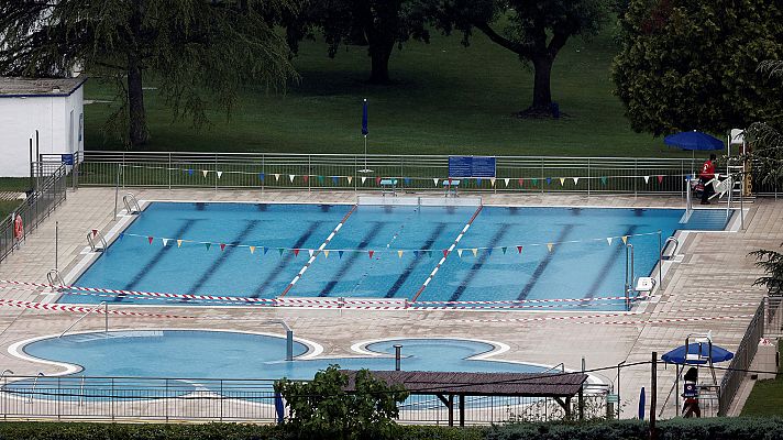 Telediario 1 - Alquilar piscinas o terrazas por horas para este verano