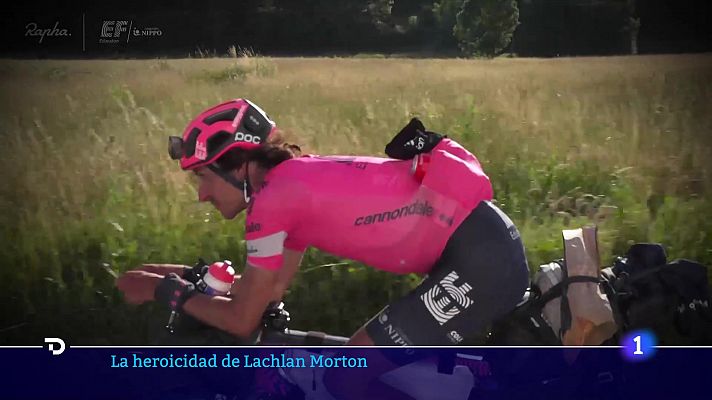 Un australiano completa en solitario el Tour cinco días antes que el pelotón en un reto solidario