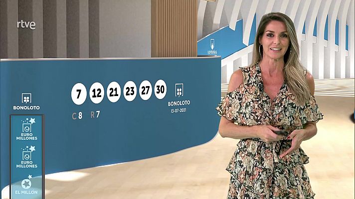 Loterías - Sorteo de la Bonoloto y Euromillones del 13/07/2021