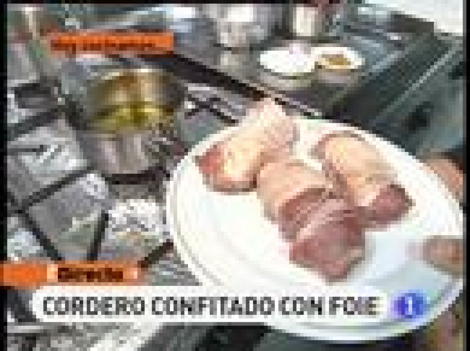 RTVE Cocina: Cordero confitado con foie | RTVE Play
