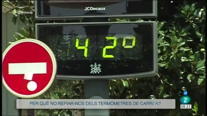 El temps - Per què no refiar-nos dels termòmetres de carrer?