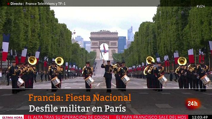 Informativo 24h - Francia celebra el tradicional desfile por los Campos Elíseo