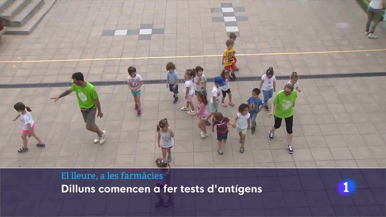 Els monitors i infants dels casals podran fer-se tests d'antígens