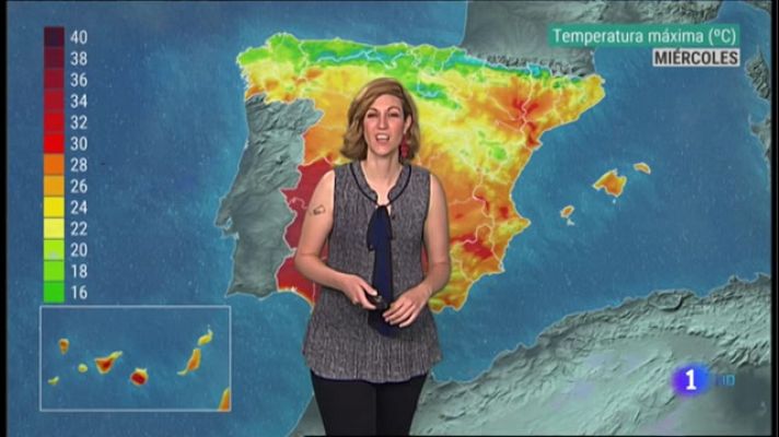 El tiempo en Extremadura - 14/07/2021