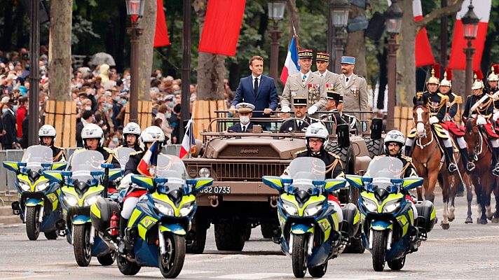 La pandemia no impide que Francia celebre su fiesta nacional