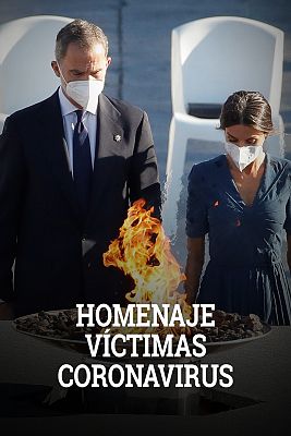 Homenaje a las víctimas del coronavirus