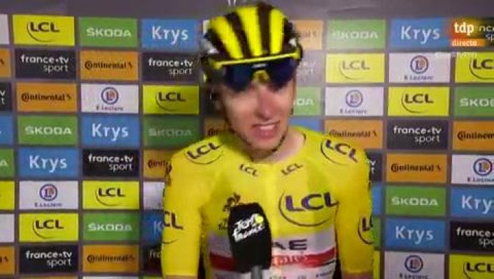Tour de Francia - Tour 2021 | Pogacar, tras su tercer triunfo: "¡Claro que es un juego y lo disfruto! Es increíble"