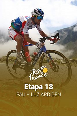 Tour de Francia. Etapa 18: Pau - Luz Ardiden