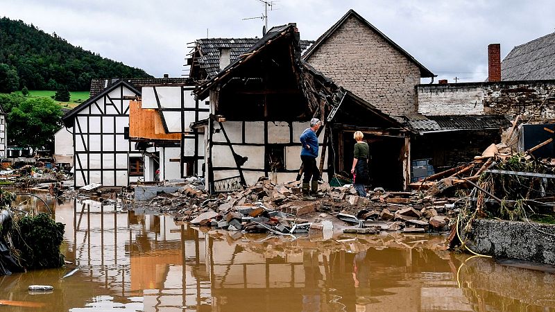 Las fuertes lluvias en Alemania y Bélgica dejan más de 60 muertos