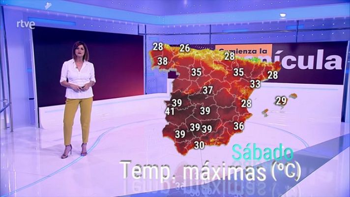 Continuará una situación seca y muy estable, predominando los cielos poco nubosos o despejados en casi todo el país