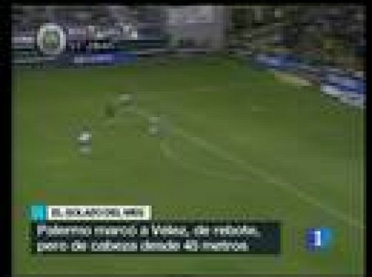 Palermo, gol desde 40 metros