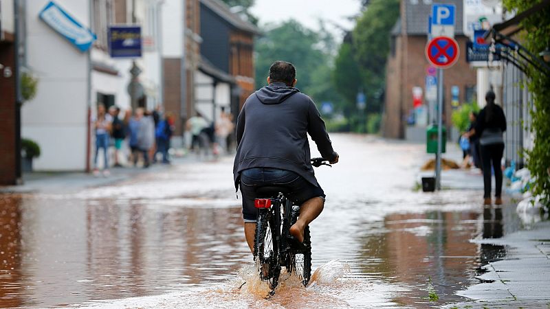 Las lluvias en Alemania dejan cientos de miles de damnificados