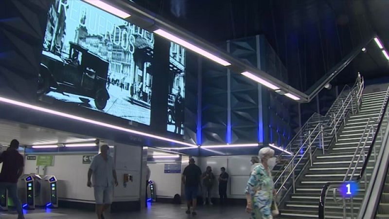 Reapertura de la estación de Gran vía